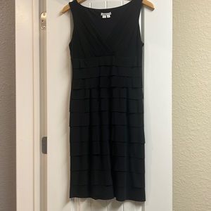 London Times Petites black dress size 4p